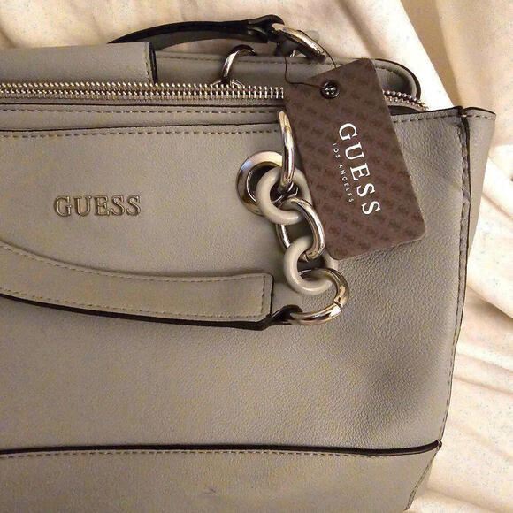 Guess Los Angeles Larkin Blue Crossbody (New with Tags) - Picture 2 of 12
